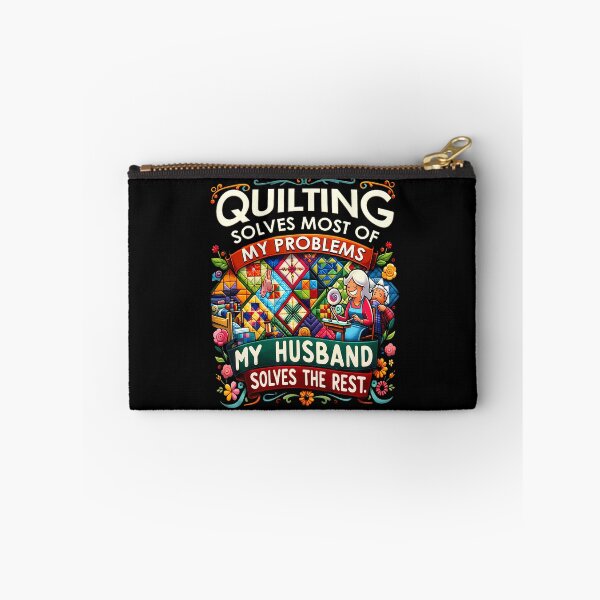 Item preview, Quilting Solves Most Of My Problems My Husband Solves designed and sold by CharlotteSandra.