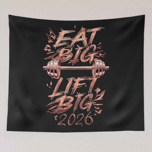 Item preview, Eat Big Lift Big 2026 – Rebel Fitness Planner for Strong Women designed and sold by Antik by Schulz.