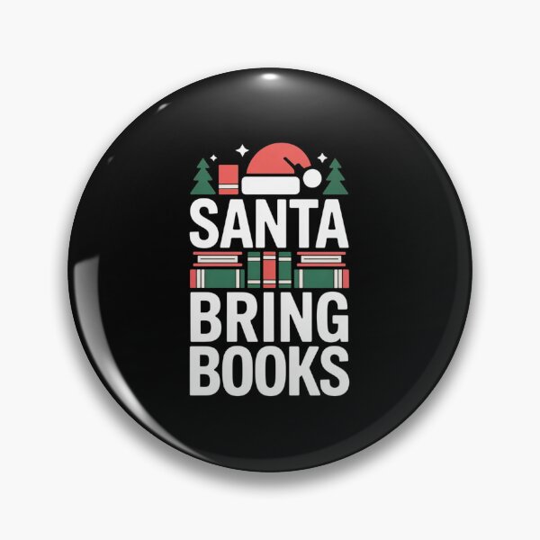 Item preview, Santa Bring Books - Festive Holiday Reading designed and sold by MagicWander.