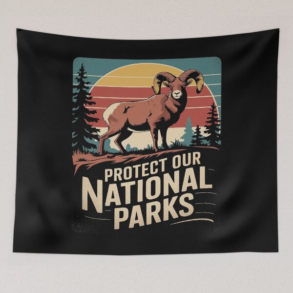 Item preview, Protect Our National Parks Nature Lovers  designed and sold by RoyTill0Art.