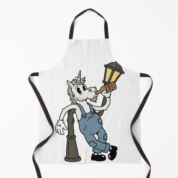 Item preview, Drunk Unicorn - Vintage 1930s Rubber Hose Cartoon Style designed and sold by Imaginationbeyond.