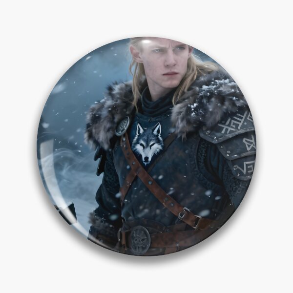 Item preview, Matthias Helvar — Oathbound Warrior of the North designed and sold by InkloreCulture.