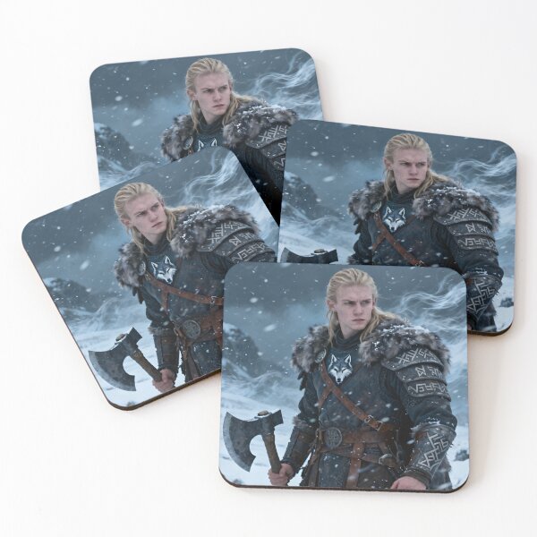 Item preview, Matthias Helvar — Oathbound Warrior of the North designed and sold by InkloreCulture.