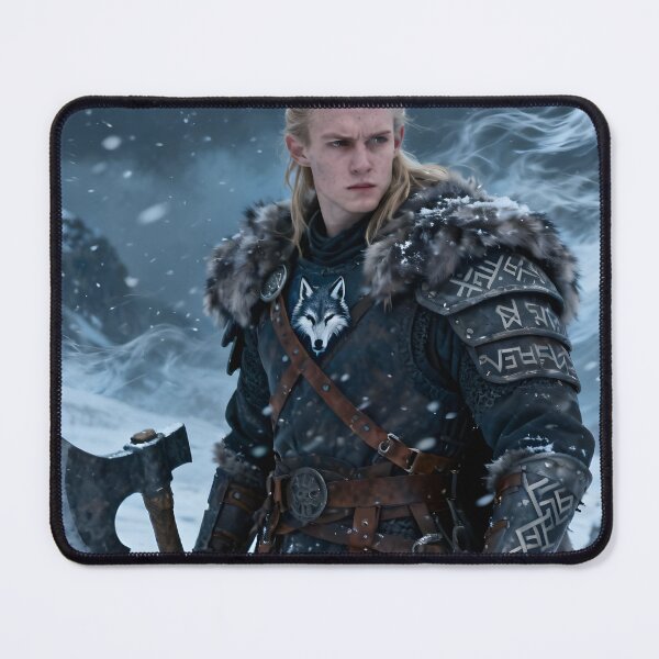 Item preview, Matthias Helvar — Oathbound Warrior of the North designed and sold by InkloreCulture.