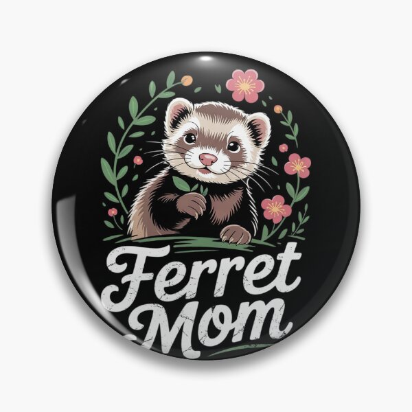 Item preview, Pet Animal Ferret Mom Mothers Day Cute Ferret  designed and sold by RuthGAArt.
