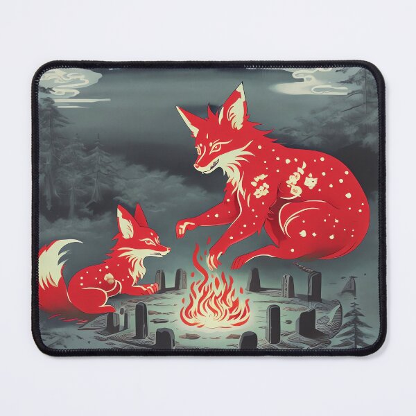 Item preview, Kitsune Fire Guardian designed and sold by ONYX Pixee.