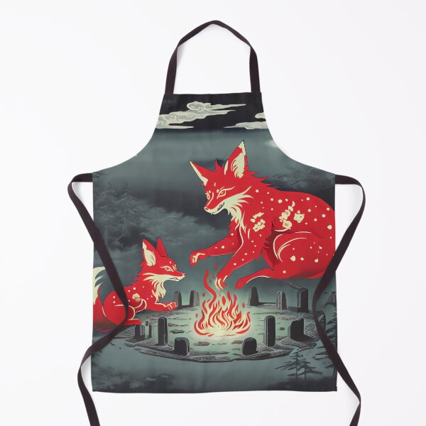 Item preview, Kitsune Fire Guardian designed and sold by ONYX Pixee.