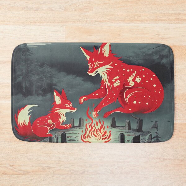 Item preview, Kitsune Fire Guardian designed and sold by ONYX Pixee.