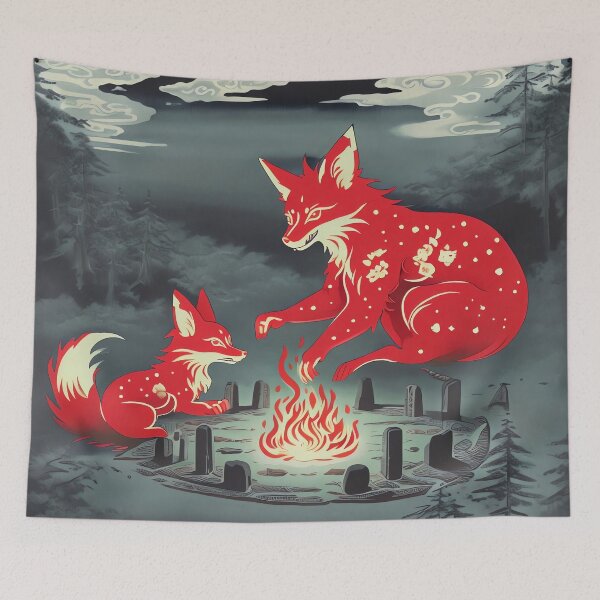 Item preview, Kitsune Fire Guardian designed and sold by ONYX Pixee.