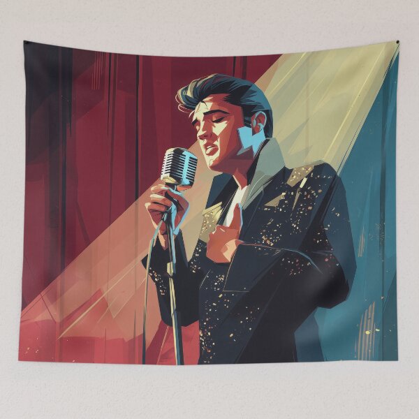 Item preview, Elvis Presley Art, Artwork, Inspired, King, Poster designed and sold by jmgdigitalimage.