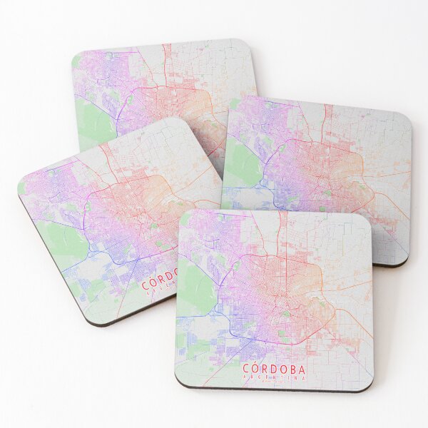Item preview, Cordoba City Map of Argentina - Colorful designed and sold by deMAP.