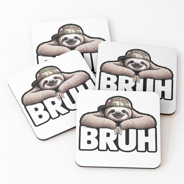 Item preview, Chill Sloth Bruh Cartoon Artwork designed and sold by designleon19.