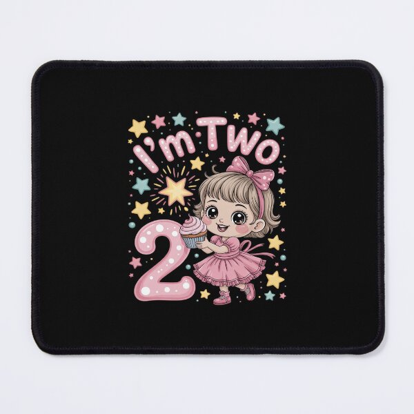 Item preview, Kids I’m Two Birthday Girl Cupcake 2nd Birthday designed and sold by andreaswest.