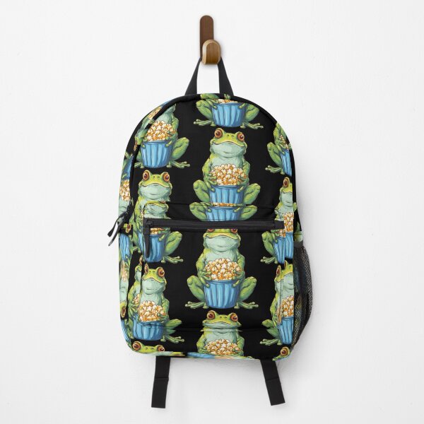 Item preview, Frog Popcorn Moviegoers designed and sold by JessicaMarque.