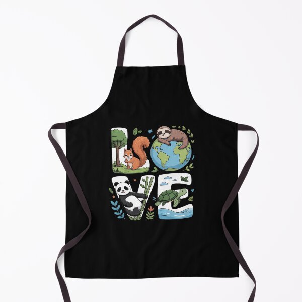 Item preview, Love Earth Day Planet 2025 Anniversary Environmental Animals designed and sold by andreaswest.