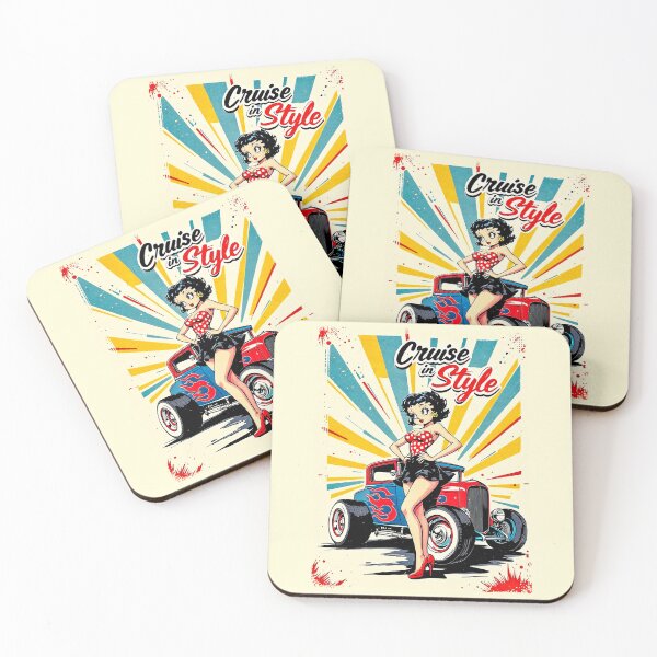 Item preview,  CRUISE IN STYLE – VINTAGE GLAMOUR & HOT ROD POWER designed and sold by SteadyRolling.