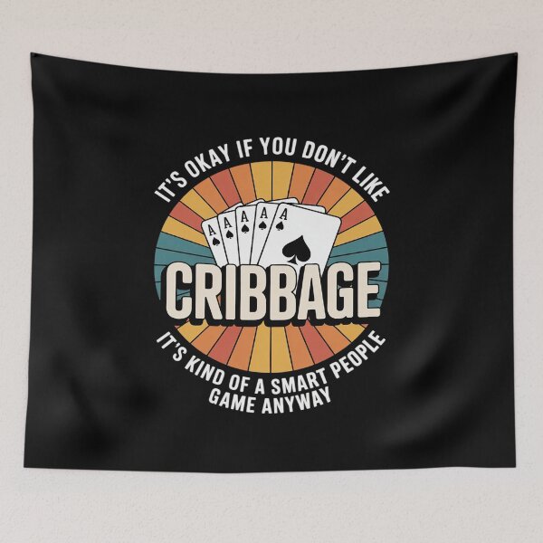 Item preview, It's Okay If You Don't Like Cribbage Cribbage Player designed and sold by andreaswest.