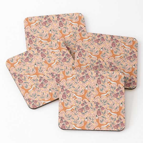 Item preview, Foxglove repeat pattern  designed and sold by Lavender Fox Studio.