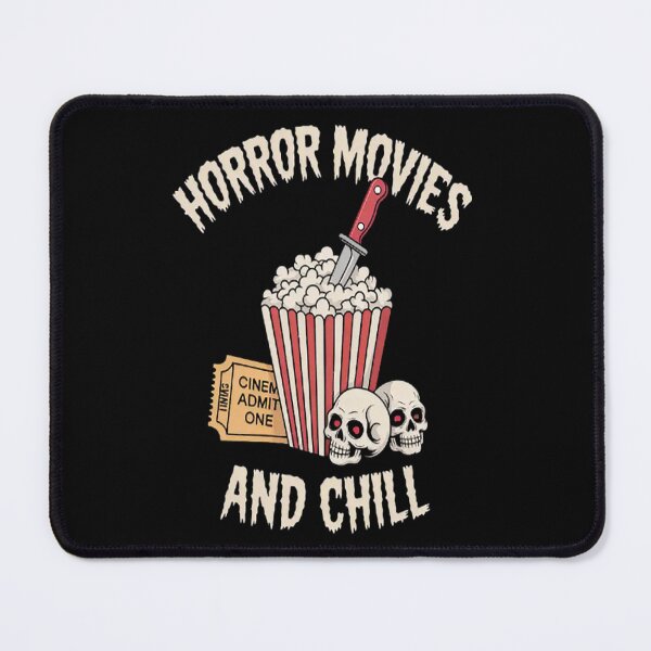 Item preview, Horror Movies And Chill Halloween Popcorn Movie Lovers designed and sold by gandebro.