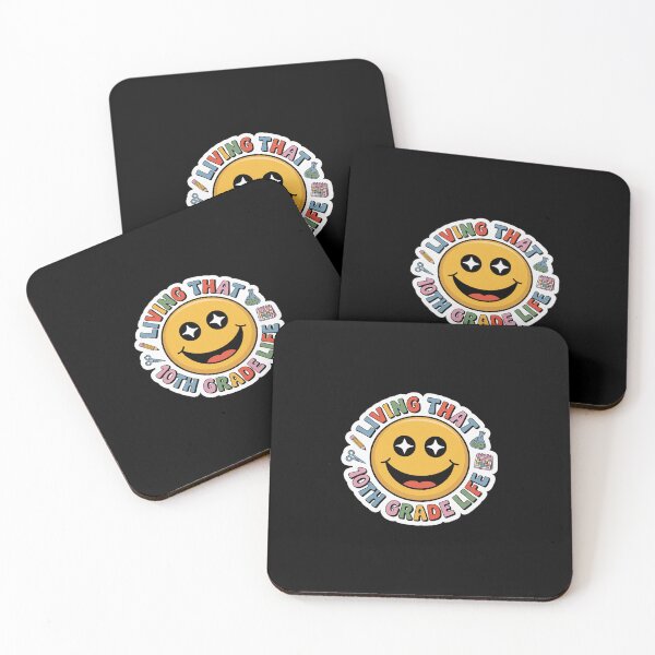 Item preview, Living That 10th Grade Life Back To School Supply Smile designed and sold by andreaswest.