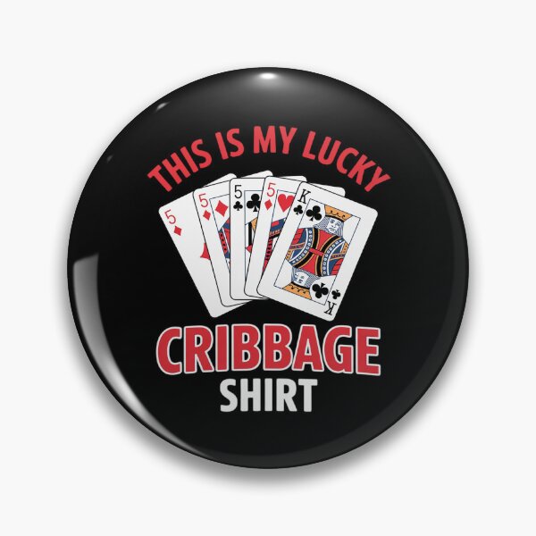 Item preview, lucky cribbage cribbage card game player men women designed and sold by andreaswest.