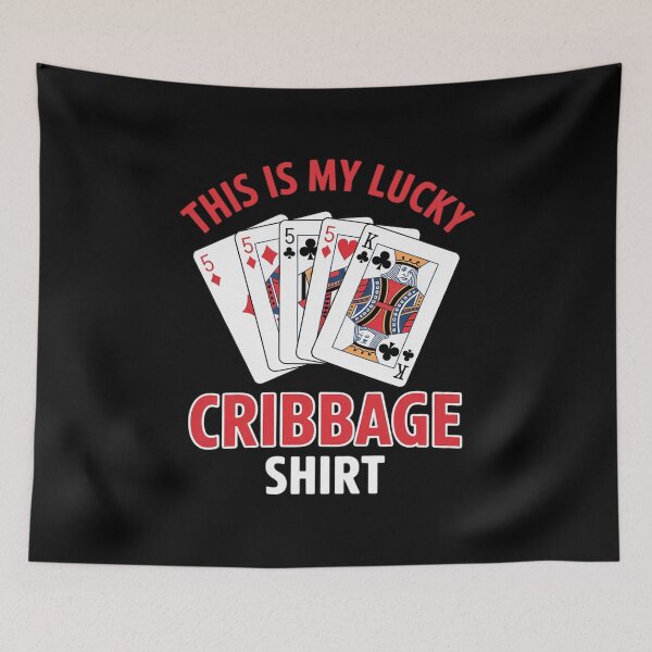 Item preview, lucky cribbage cribbage card game player men women designed and sold by andreaswest.
