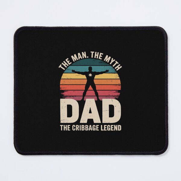 Item preview, Man Myth Legend Dad Cribbage designed and sold by andreaswest.