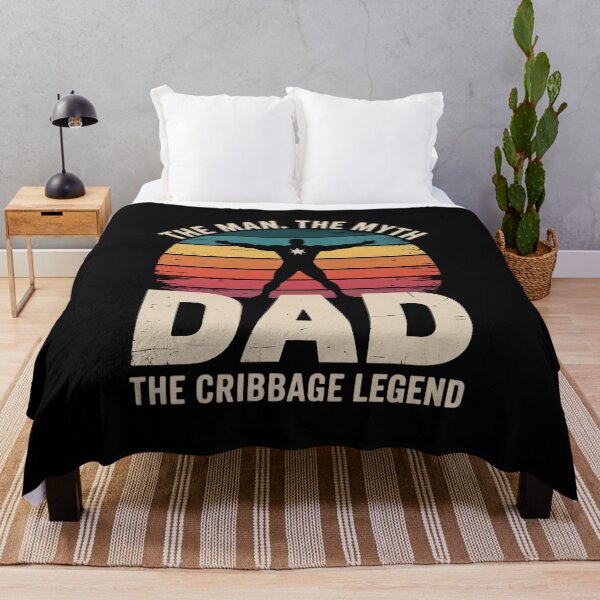 Item preview, Man Myth Legend Dad Cribbage designed and sold by andreaswest.