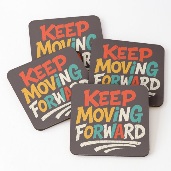 Item preview, Keep Moving Forward Motivational Quote T-Shirt | Gym & Inspiration Tee designed and sold by KDesignCrafts.