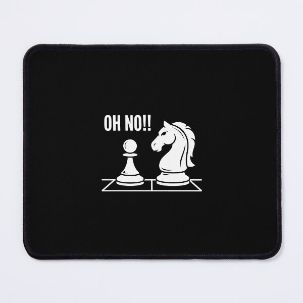 Item preview, Oh No Springer Chess Player Gift Chess designed and sold by andreaswest.