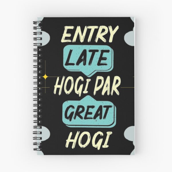 Item preview, Entry Late Hogi Par Great Hogi Quote designed and sold by Templateloom.