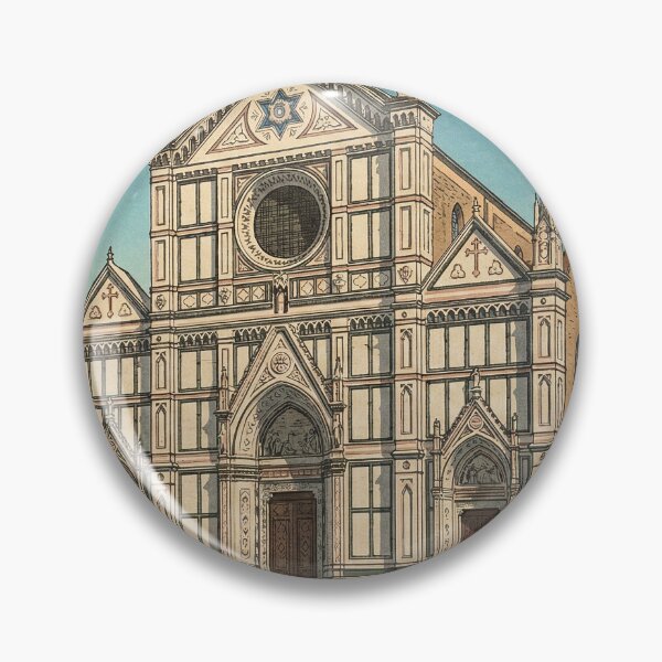 Item preview, Basilica of Santa Croce Japanese Woodblock Print designed and sold by Takeda-art.