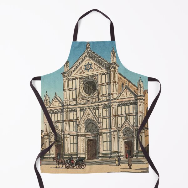 Item preview, Basilica of Santa Croce Japanese Woodblock Print designed and sold by Takeda-art.