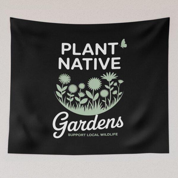 Item preview, Plant Native Gardens Support Local Wildlife Gardening designed and sold by andreaswest.