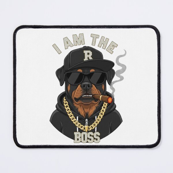 Item preview, Rottweiler Boss Style Gangsta | Cigar Glasses Gold Chain designed and sold by CHRIST5000.