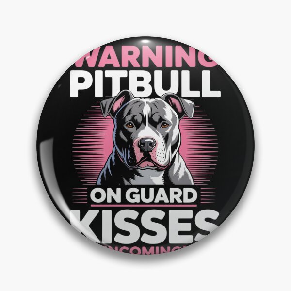 Item preview, Pitbull Terrier Dog Breed Warning  designed and sold by RuthGAArt.