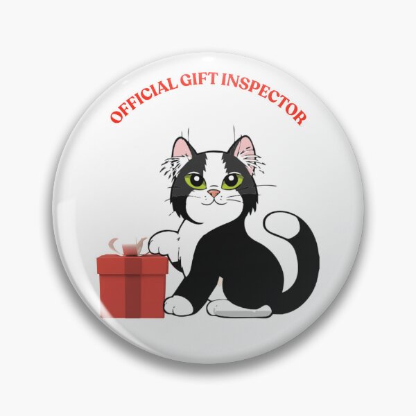 Item preview, Official Gift Inspector - Cat. designed and sold by Dinasshop.