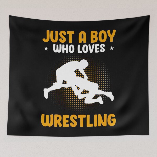 Item preview, Just A Boy Who Loves Wrestling designed and sold by TamaraIrma.