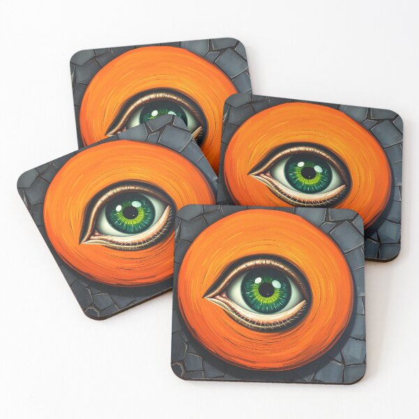 Item preview, The Giant Orange Eye  designed and sold by Henrybubbles400.
