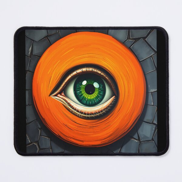 Item preview, The Giant Orange Eye designed and sold by Henrybubbles400.