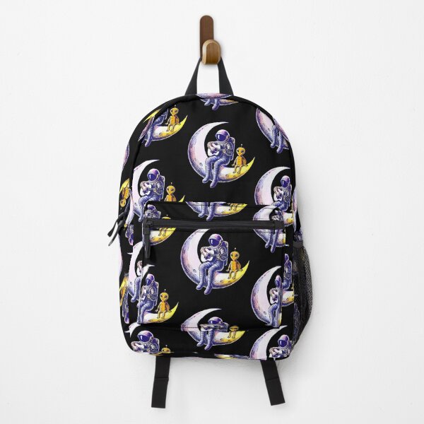 Item preview, Astronaut Playing Guitar With An Alien On The Moon Women Kid designed and sold by JoannMinndy.