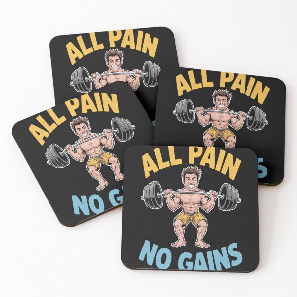 Item preview, All Pain No Gains designed and sold by brinbotty.
