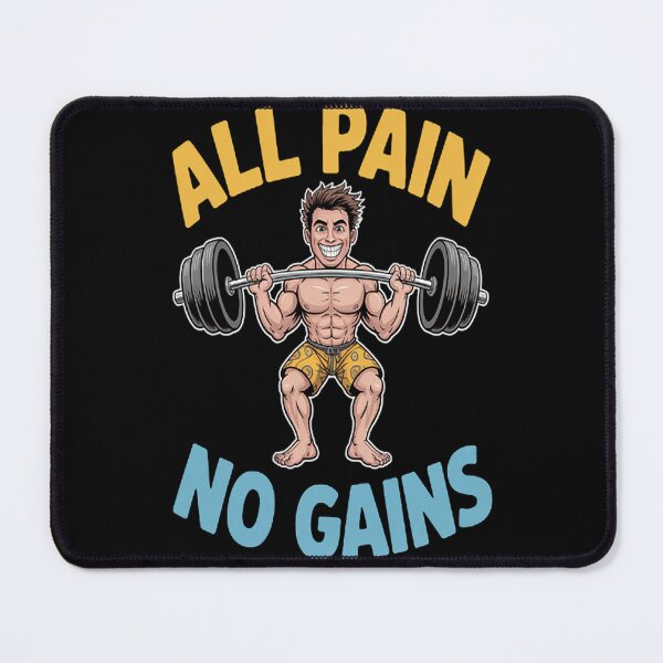 Item preview, All Pain No Gains designed and sold by brinbotty.