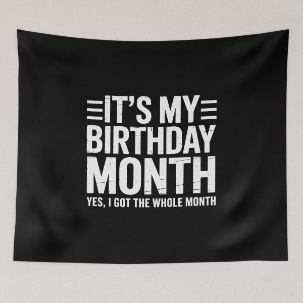 Item preview, It's My Birthday Month designed and sold by andreaswest.