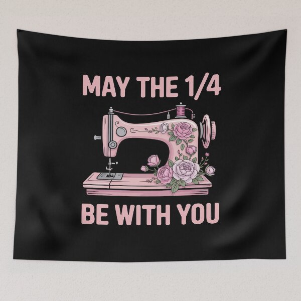 Item preview, May The 1 4 Be With You Sewing Machine Quilting designed and sold by andreaswest.