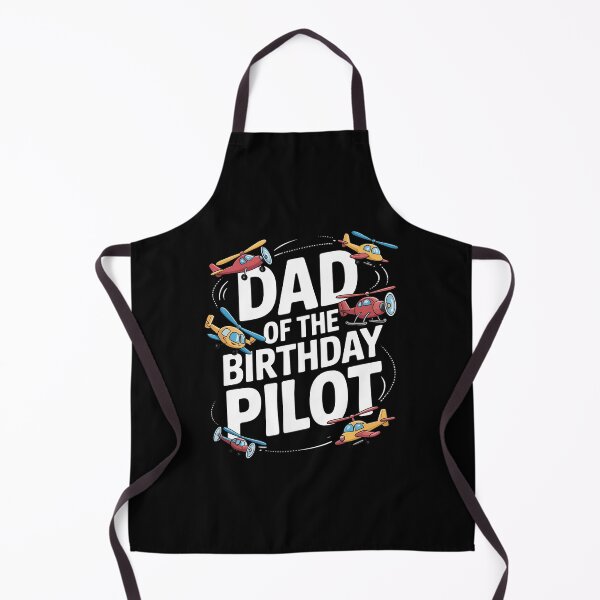 Item preview, Dad Of The Birthday Pilot Kid Aviator B-day Party designed and sold by andreaswest.