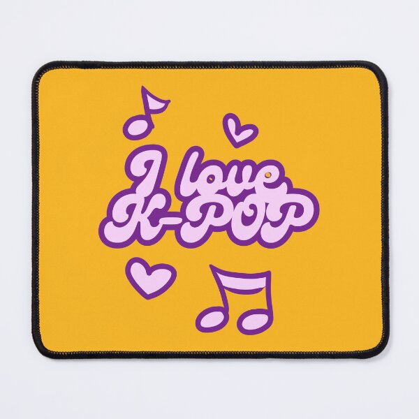 Item preview, I love K-POP Cute Gift for K-POP Fans designed and sold by HugSomeNettles.