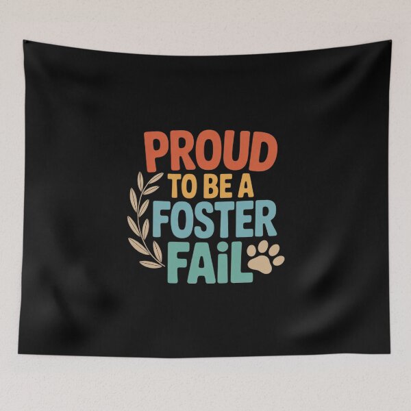 Item preview, Proud To Be A Foster Fail for Rescue Dog Parent Men Women Girls  designed and sold by RuthGAArt.