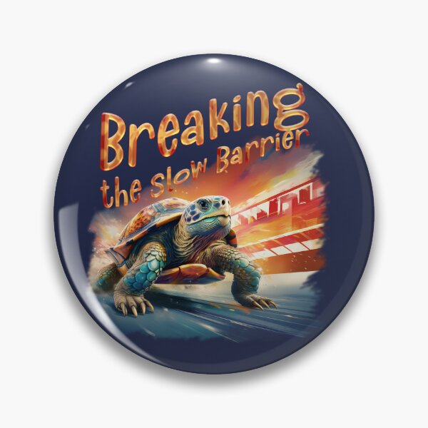 Item preview, Racing Turtle "Breaking the Slow Barrier" designed and sold by Art-Horizon.