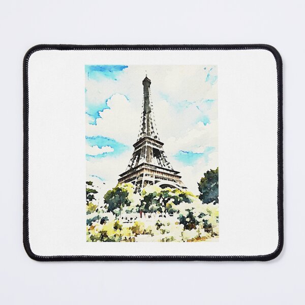 Item preview, Eiffel Tower greetings from Paris designed and sold by wallartofmio.